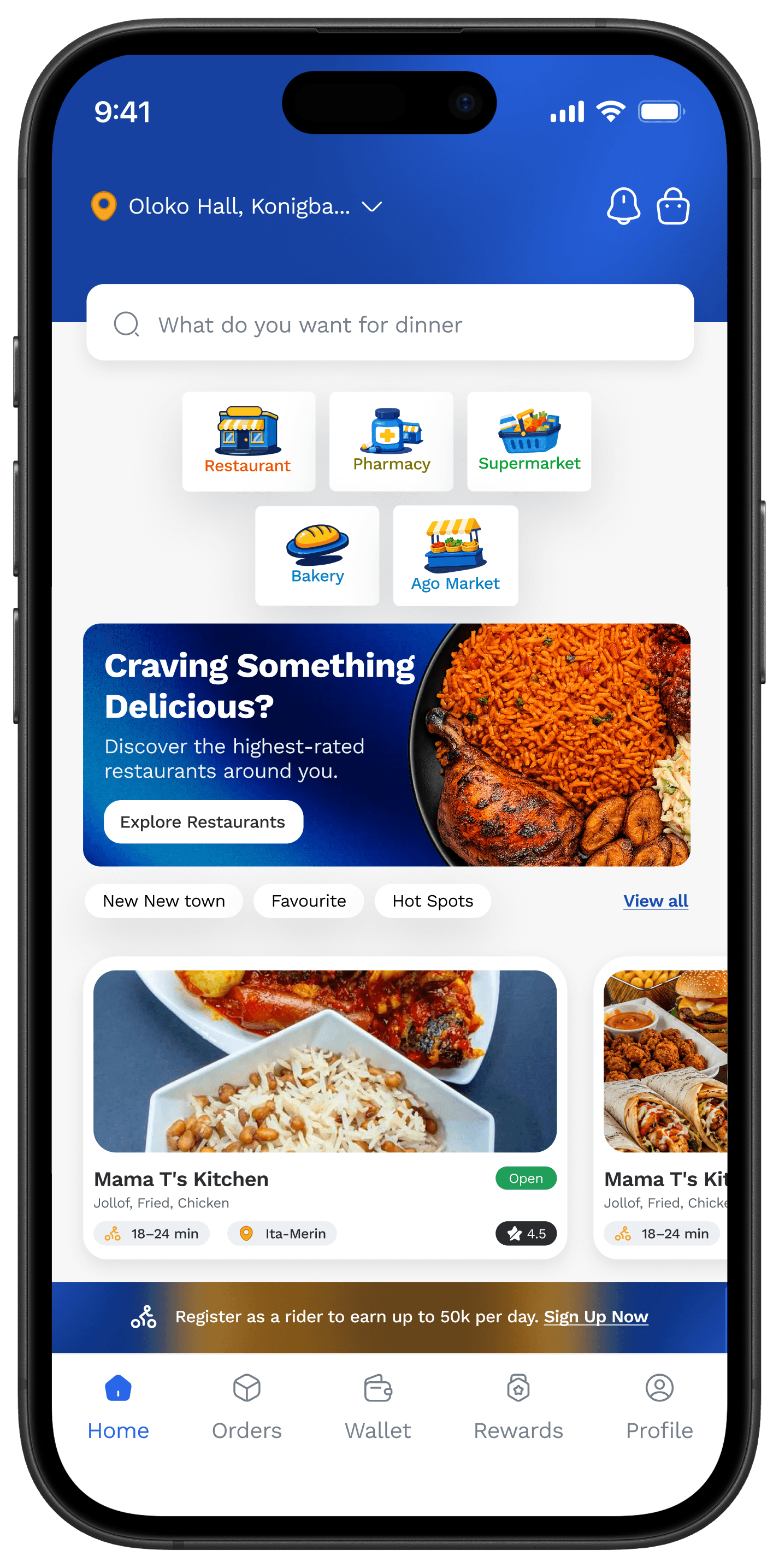 ValGo Live Campus Experience App Mockup